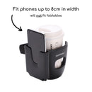 BONBIJOU 2-in-1 Cup & Mobile Phone Holder
