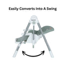 BONBIJOU 2-in-1 Relax High Chair/Swing, Green