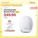 ["Best of" Savings] ENVE Handsfree Pump, Ariel, Single + Free Milk Bags
