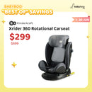["Best Of" Savings] KINDERKRAFT 360º Rotational Car Seat, Xrider