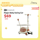 ["Best Of" Savings] KINDERKRAFT Baby Swing Car, Magic