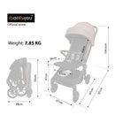 BONBIJOU Auto-fold Stroller, Ezy-Go