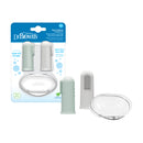 DR. BROWN'S Silicone Finger Toothbrush w/Case, 2-Pack, Assorted Colors