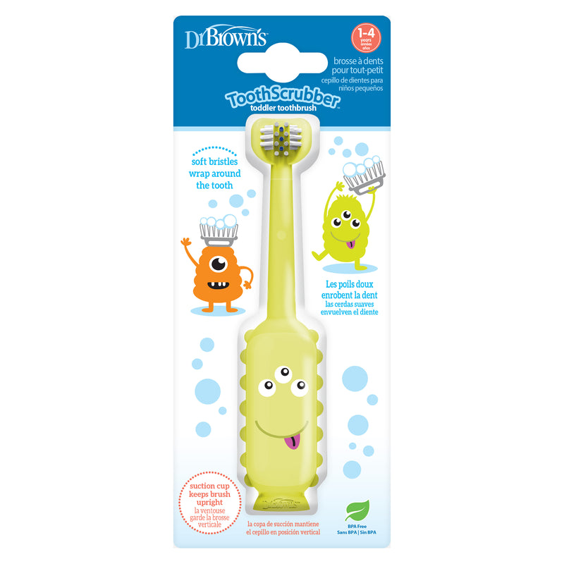 DR. BROWN'S Toothscrubber Toddler Toothbrush