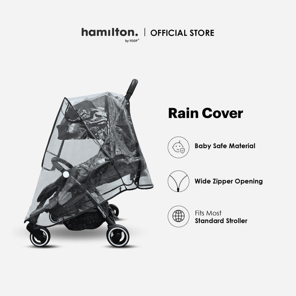 Hamilton Rain Cover with Shield | Stroller Accessories