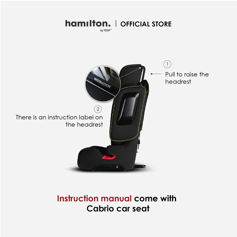 Hamilton Cabrio Foldable Car Seat