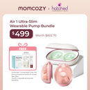 Momcozy Air 1 Ultra-Slim Hands-Free Wearable Pump Bundle