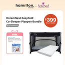 Hamilton DreamNest EasyFold Co-Sleeper Playpen Bundle