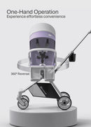 KINDERKRAFT Compact Stroller, KP1, Grey