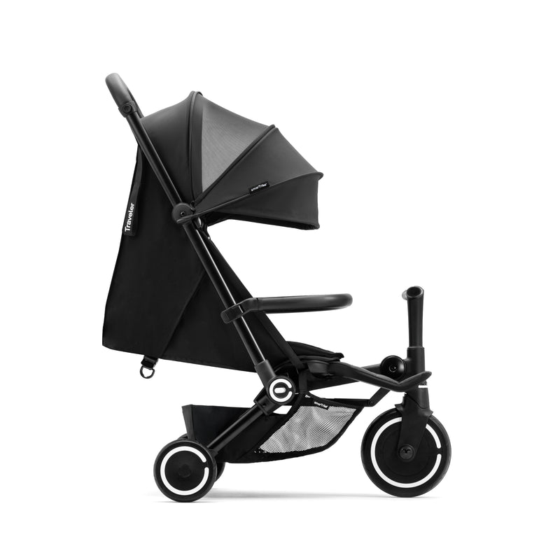 SMARTRIKE Traveler ActiveStroller, Onyx Black