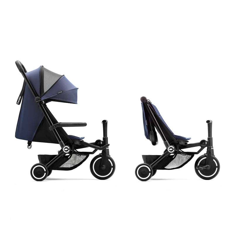 SMARTRIKE Traveler ActiveStroller, Midnight Blue