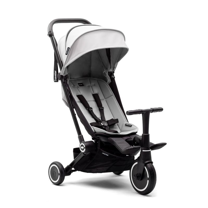 SMARTRIKE Traveler ActiveStroller, Everest White