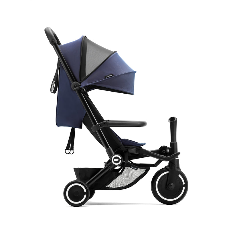 SMARTRIKE Traveler ActiveStroller, Midnight Blue