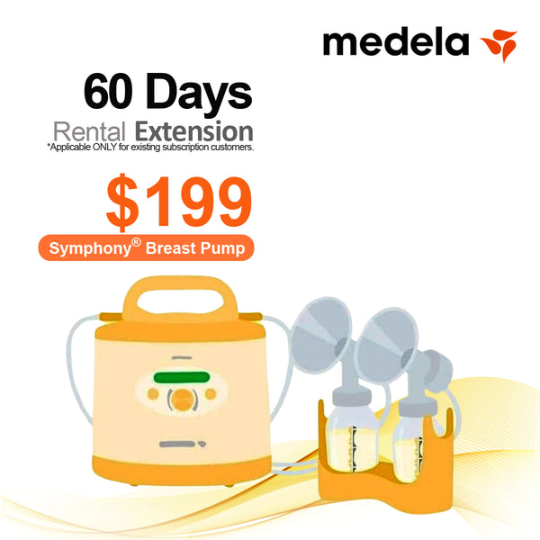 MEDELA Hospital Grade Symphony Breast Pump - 30 Days Basic Rental Subs