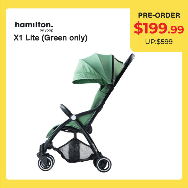 [Little Wonders Deal] HAMILTON X1 Lite Stroller | MagicFold™