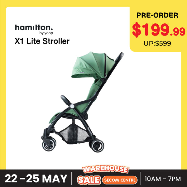 [Pre-Order] HAMILTON X1 Lite Stroller |  MagicFold™