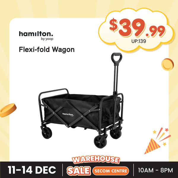 [Pre-Order] HAMILTON Flexi-Fold Wagon, Small
