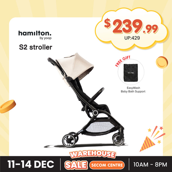 [Pre-Order] HAMILTON S2  Compact Stroller |  MagicFold™