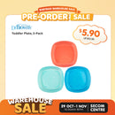 [Pre-Order] DR. BROWN'S Toddler Plate, 3-Pack