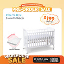 [Pre-Order] PALETTE BOX Sweet Dreams 7-in-1 Convertible Baby Cot + FREE Mattress