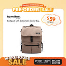 [Pre-Order] HAMILTON Backpack w/Detachable Cooler Bag