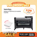 [Pre-Order] HAMILTON EasyFold Co-Sleep Playpen, DreamLite + FREE Mattress