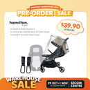 [Pre-Order] HAMILTON Stroller Accessories | Seat Liner, Stroller Hook & Rain Cover