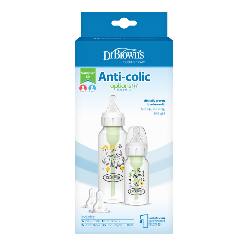 DR. BROWN'S Options+ Narrow Neck PP Bottle Sampler Kit