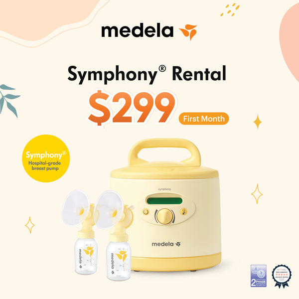 MEDELA Hospital Grade Symphony Breast Pump - First Month Rental Plan