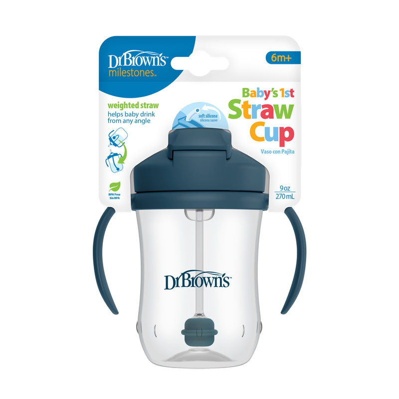 DR. BROWN'S Baby's 1st Straw Cup w/ Handles