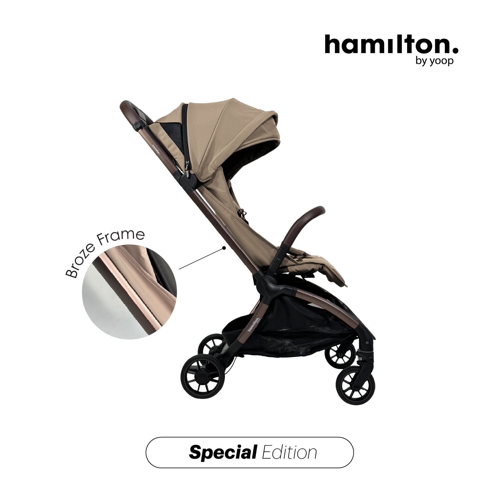 HAMILTON Traveller Stroller | Special Edition Bronze Frame