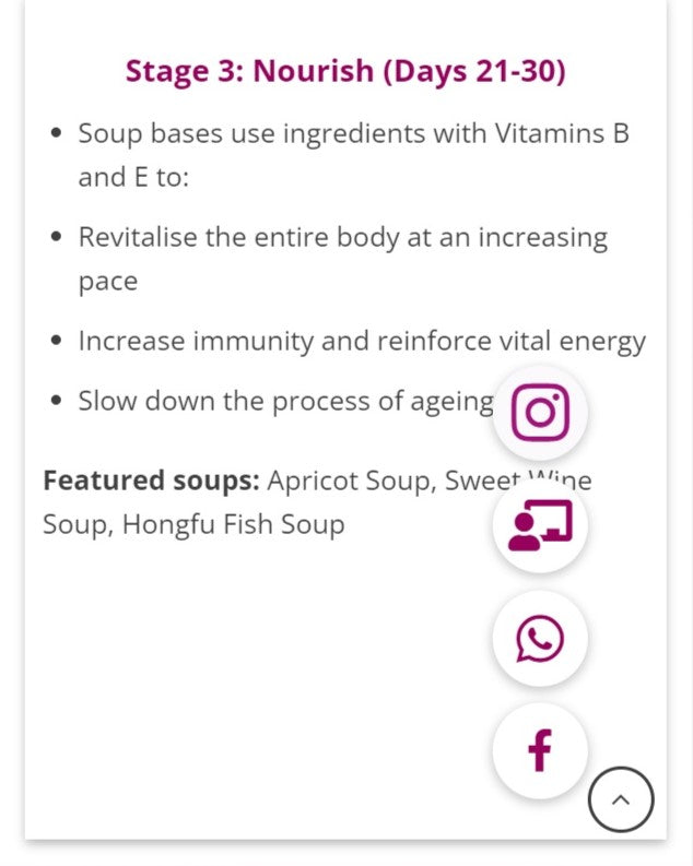 紫金堂 ZI JIN TANG 30-Day Deluxe Confinement Soup Package (3 Meals)