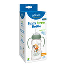 DR. BROWN'S Milestones Sippy Straw Baby Bottle, 330ml