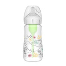 DR. BROWN'S Options+ Wide Neck Designer Bottles, Assorted Designs, 270ml, 1-Pack
