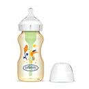DR. BROWN'S Options+ Wide Neck PPSU Bottle w/ Deco, 270ml, 1-Pack