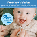 DR. BROWN'S Advantage™ One-Piece Silicone Pacifier, 0-6 Months