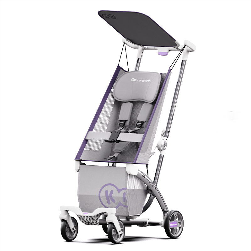 Kiddicare slate grey compact stroller online