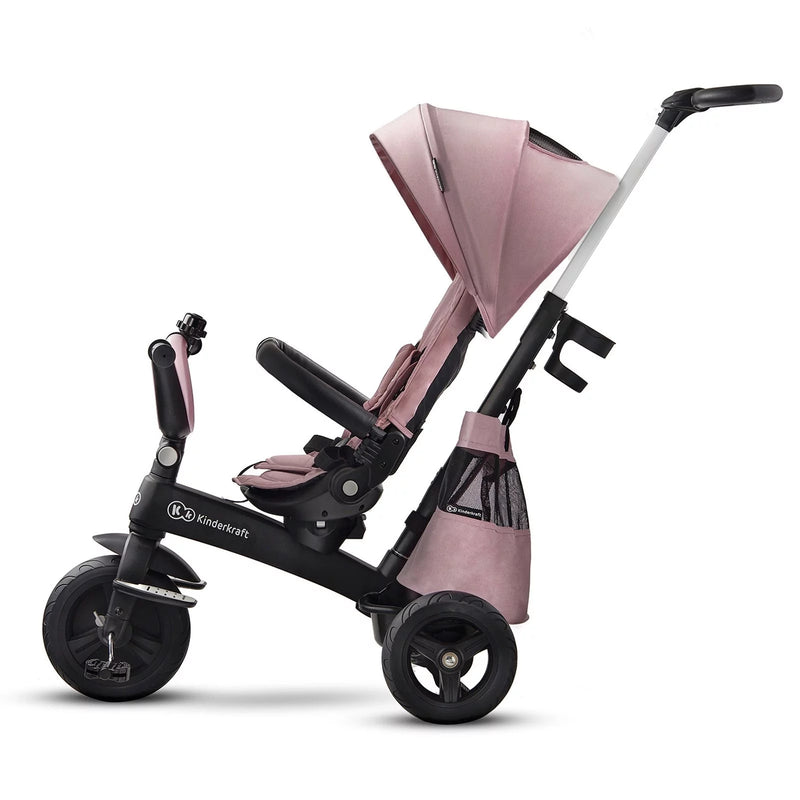 [Pre-Order] KINDERKRAFT Tricycle, Easytwist, Pink