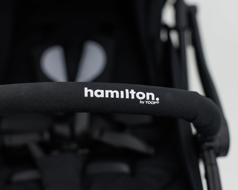 HAMILTON S1 Plus Stroller, Black Canpy