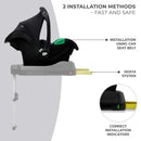 KINDERKRAFT Car Seat, Mink Pro, Black