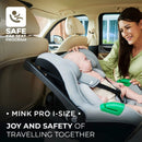 KINDERKRAFT Car Seat, Mink Pro, Black