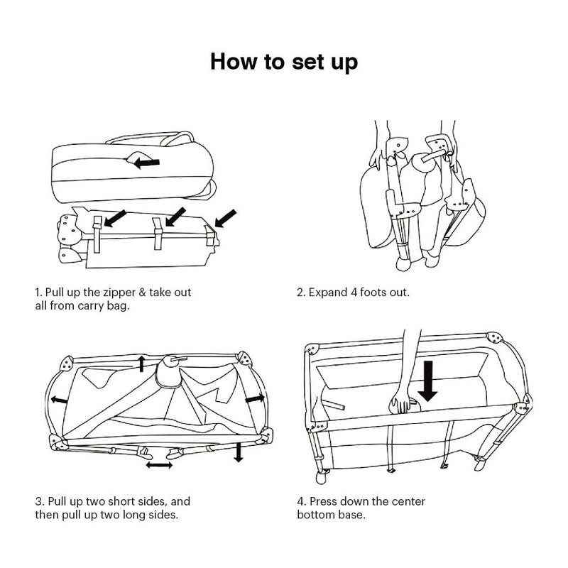 [Pre-Order] Isa Uchi Co-Sleeper Playpen with Changing Station