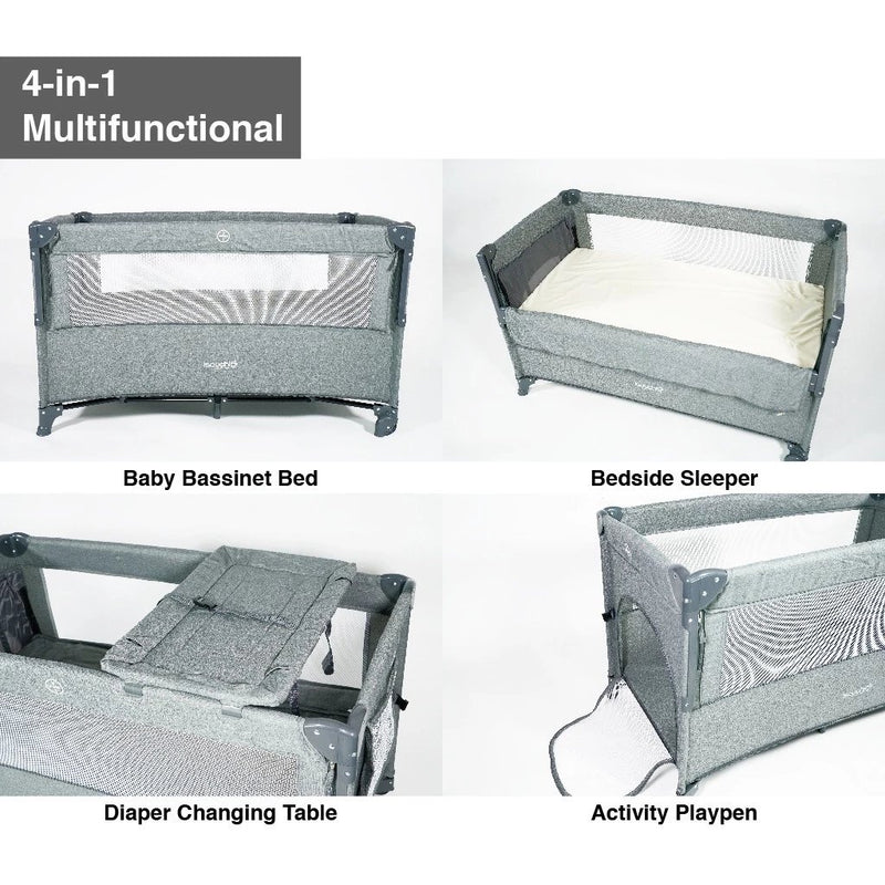 [Pre-Order] Isa Uchi Co-Sleeper Playpen with Changing Station