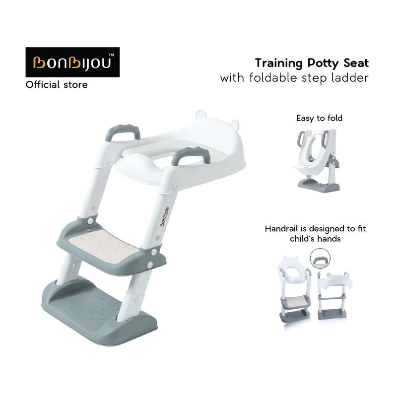 [Pre-Order] BONBIJOU Foldable Potty Training Seat w/Ladder