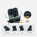 Hamilton i-Ride 360° Rotatable Car Seat w/Leg Support