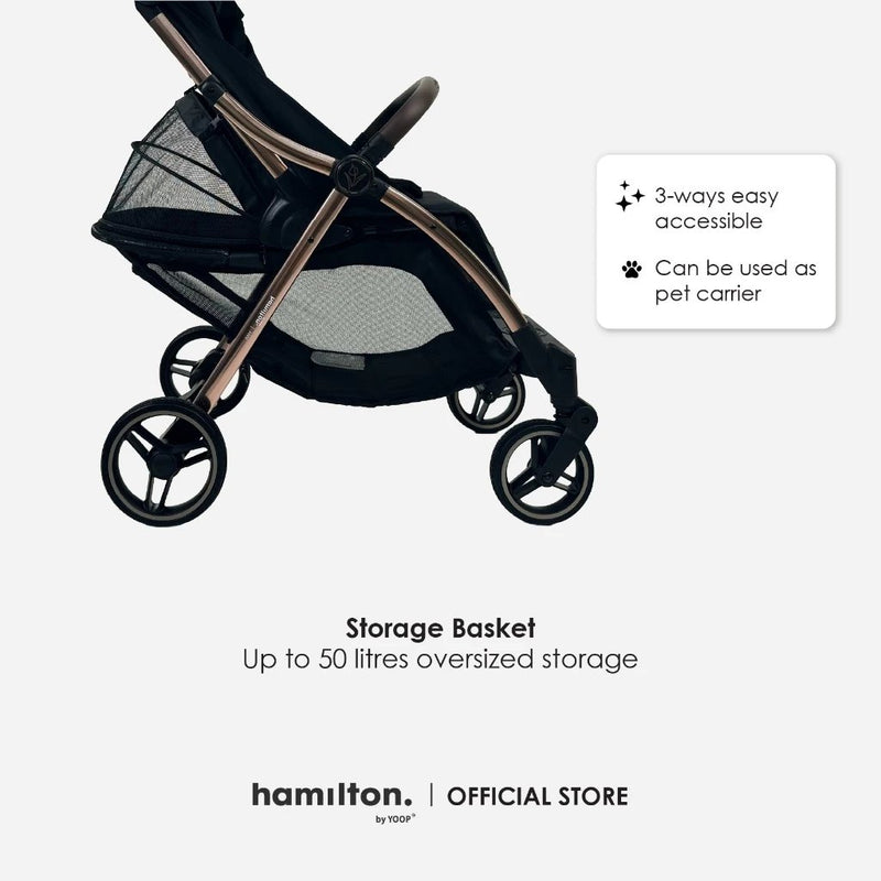 Hamilton Max Stroller | MagicFold™