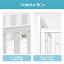 [Pre-Order] PALETTE BOX Sweet Dreams 7-in-1 Convertible Baby Cot + FREE Mattress