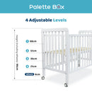 [Pre-Order] PALETTE BOX Sweet Dreams 7-in-1 Convertible Baby Cot + FREE Mattress