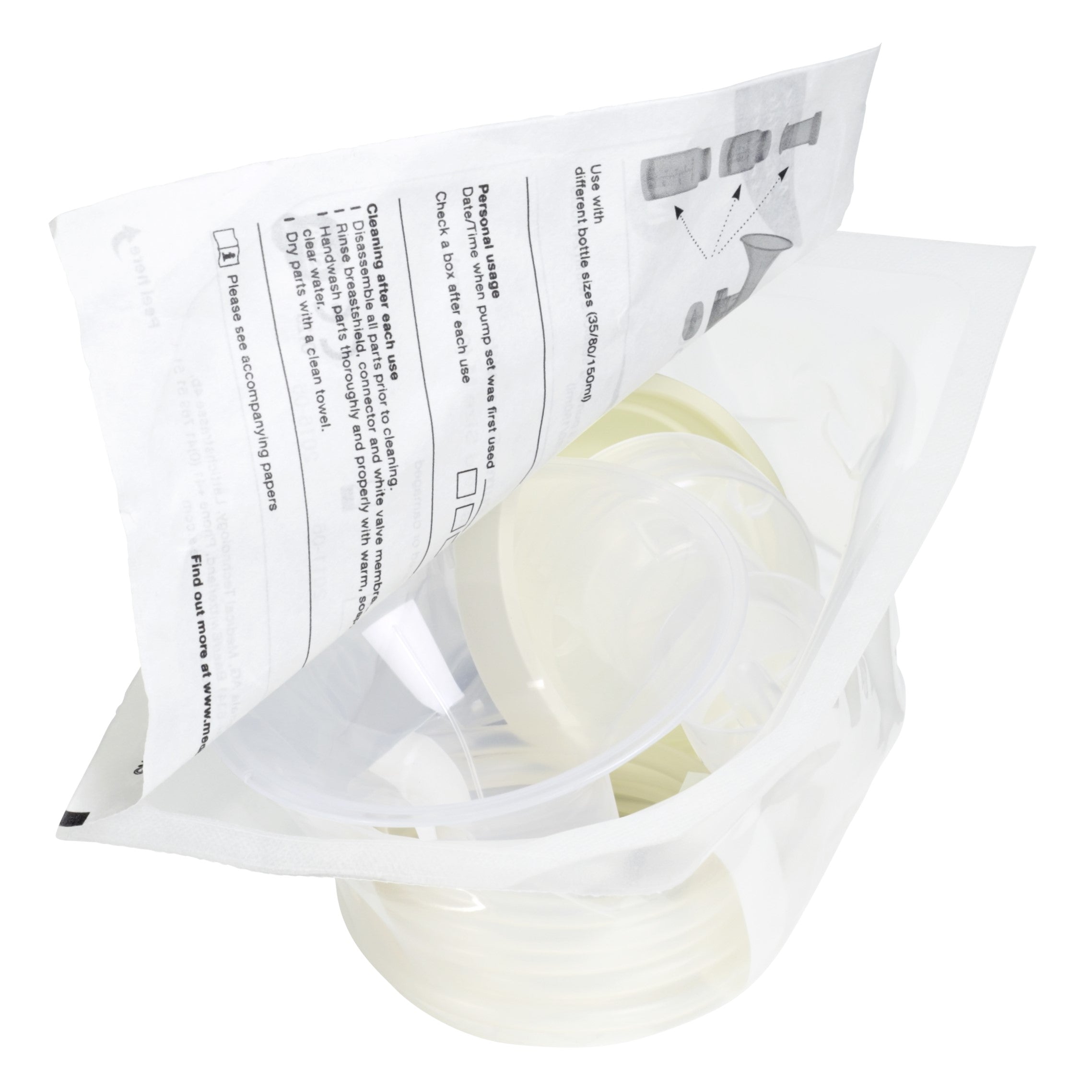 MEDELA Symphony One Day Pump Set w/PersonalFit Breastshield, 24mm