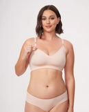 MOMCOZY Ultra Soft Seamless Nursing Bra